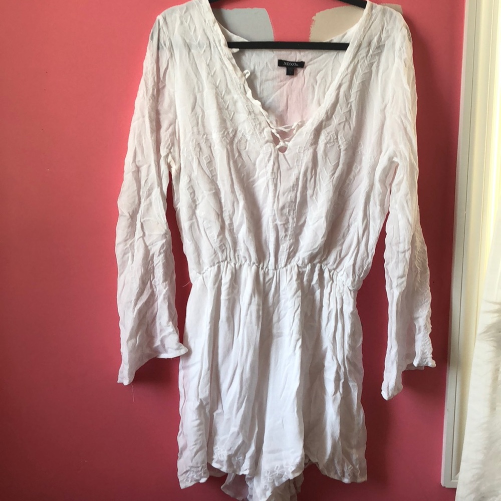 White Summer Romper